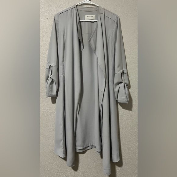 Aritzia Babaton Shady Blue Kahlo Robe Jacket - Picture 7 of 11